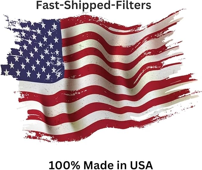 Fast-Shipped-Filters 7 Pack Replacement Filter Pads Compatible with MicroPower Guard One Hour Air Cleaner Refill Blue (7, Blue, 19 3/8x19 3/8)