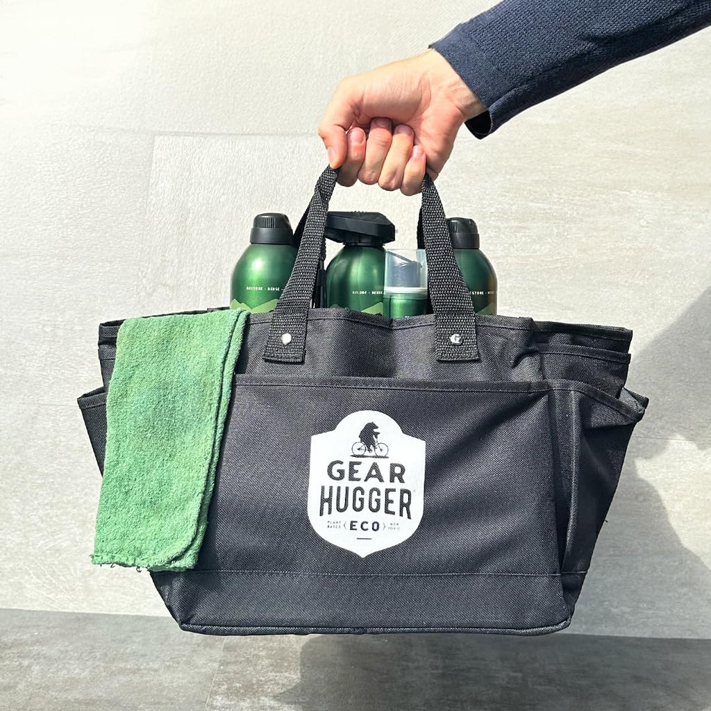 Gear Hugger Go-Bag - Lubricant, Degreaser, Dry Bike Lubricant & Rust Remover - Eco-Friendly, Garage Door Lubricant, Heavy Duty Oven Cleaner & Rust Protection - Plant-Based, No Petroleum, No PTFE