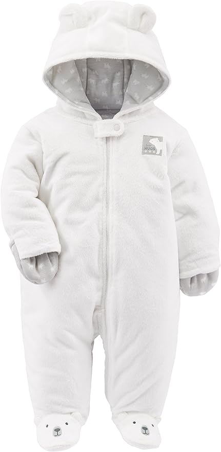 Simple Joys Kid's Pram Ivory Bear Outerwear