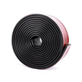 Neoprene Rubber Strips Self Adhesive Sheets, Rolls & Strips with Adhesive Backing Rubber Pads Self Stick Seal Gasket Tape for Matting Padding - 2" Wide x 1/8" Thick x 20' Long