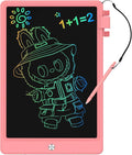 12.9 Inch LCD Writing Tablet for Kids, Colorful Toddler Doodle Board - Erasable Drawing Pad, Educational Learning Toy for Ages 3-8 - Valentine's Day Christmas Birthday Gifts (12.9 Inch, Pink)