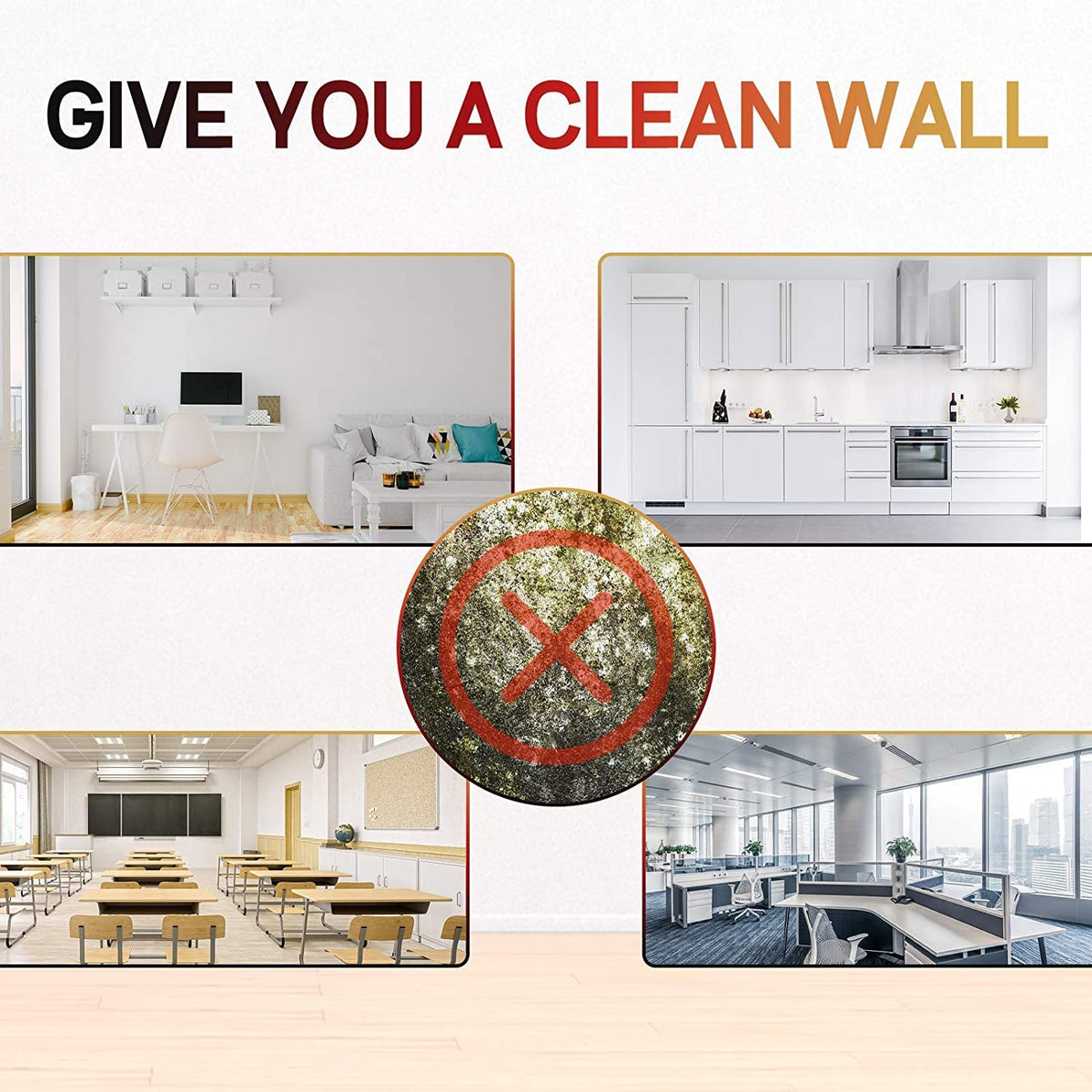 Drywall Patch Repair Kit with Scraper, Wall Spackle Repair Paste, Wall Mending Agent Quick and Easy Solution to Fill The Holes for Home Wall, Plaster Dent Repair and Wood Scratch Repair