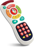My Remote, My Program – Baby Remote Control Toy for 6 Months Old and Up – 20 Unique Learning Remote Buttons, Plays Baby Music Tunes, Flashing Lights, BPA Free and More