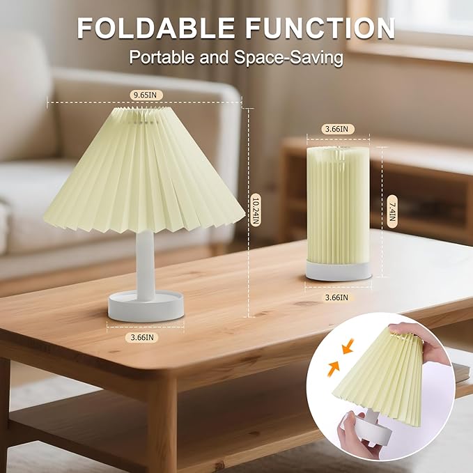 Tremdwoto Bedside Night Light for Kids,3 Colors Modes & Stepless Dimmable Cordless Night Lights,USB Rechargeable Nursery Lamp Nightlight, Cute Bedside Night Light for Bedroom, Kids Room, Dorm