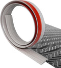 Floor Transition Strip Self Adhesive Carpet & Flooring Transitions Edging Trim Strip PVC Threshold Transitions Suitable for Threshold Height Less Than 5mm (3.3Ft, Wood Grain Gray-New)