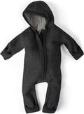 Ehrenkind® WOOLEN JUMPSUIT for Infants and Kids, Warm infant One-Piece made of natural virgin wool with zipper