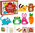 TwiggleStuff Sewing Kits for Kids, Doll Sewing Toys, 6Pcs Easy DIY Sewing Kit for Girls and Boys (1 Set)