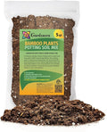 GARDENERA Premium Bamboo Potting Soil Mix - (10 Quart Bag)