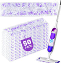 50 Count Disposable Mopping Pads Refills for PowerMop Mopping Pads Multi-Surface Household Replacement Mop Pads,for Swiffer Power Mop Pads, Safe on All Finished Floors.