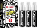 3Pcs White Jumbo Poster Markers, 15MM Thick Permanent Acrylic Graffiti Markers, Wide Tip Paint Marker for Canvas, Posters Board, Fabric, Window, Glass, Wood, Teachers,Banner painting supplies