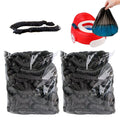 Potty Chair Liners with Elastic, Portable Potty Training Bags, Potty Refill Liners Disposable for Toddlers Kids and Baby,Toilet Seat Cover,17x8Inches,Black,200pieces