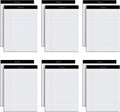 Oxford 8.5 x 11.75 Legal Pads, 12 Pack, Wide Ruled, White Paper, 50 Sheets Per Writing Pad, Made in the USA (74030)