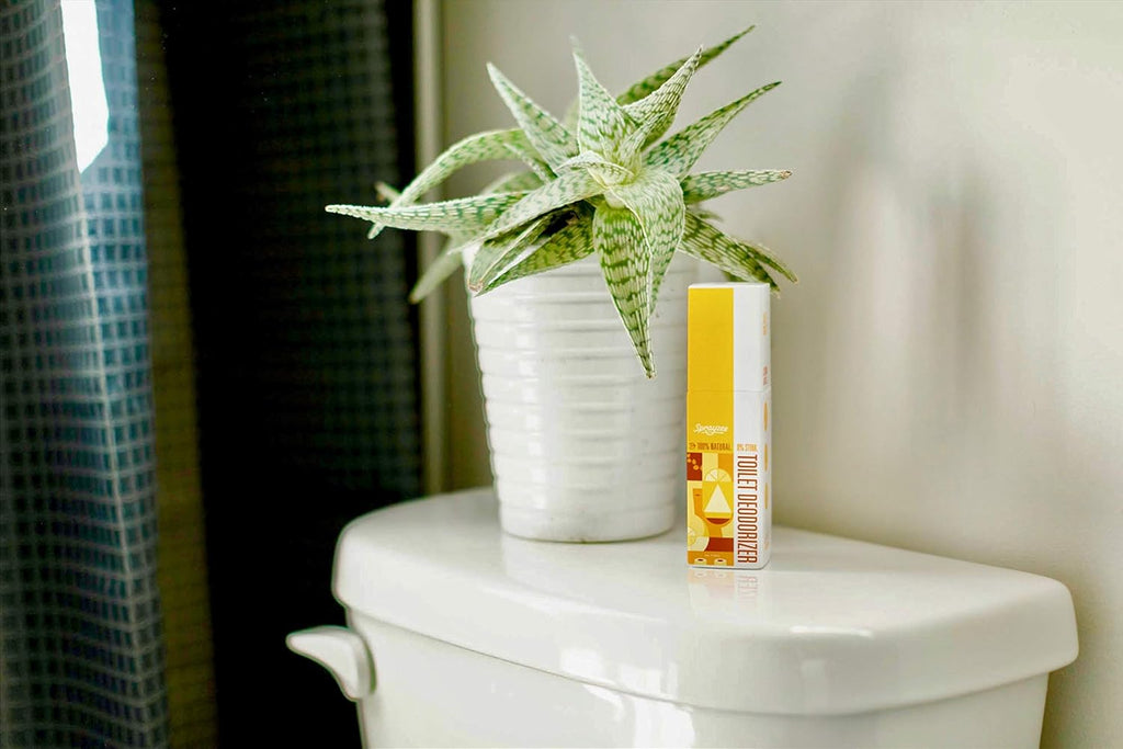 #1 Strongest Natural Toilet Spray for Poop + Bathroom Air Freshener (Citrus Haven) Extra Long Lasting Before You Go Toilet Spray Bathroom Poop Spray & Toilet Deodorizer w/Premium Grade Essential Oils