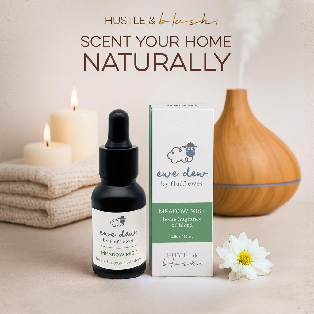 Laundry Essential Oils for Dryer Balls 15ml Meadow Mist - Blend of Laundry Fragrance Oil and Essential Oils Wool Balls, Compact & Multi-Use Essentials Oil