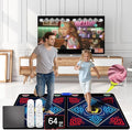 Music Dance Mat for Kids & Adults,Ideal for Fitness Dance Games,64GB Memory Card,899 Games,75 Music Videos,650 Songs.for TV use,Made of Premium Flannel,a Luxurious Gift for Children