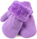PESAAT Baby Girl Mittens Fleece Toddler Boy Mittens Warm Kids Winter Gloves Unisex Cold Weather Baby Gloves