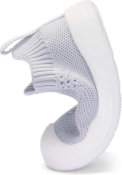 Engtoy Baby Shoes & Socks - Non-Slip Breathable Slippers with Soft Rubber Sole - Baby Boys & Girls Slip On Sneakers