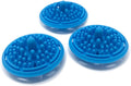 Paint Puck Paint Brush Cleaner (3-Pack, Blue) – Reusable Silicone Insert with Suction & Nubs for Cleaning Acrylic, Oil & Watercolor Brushes – Fits Cups for Classroom, Studio & Home Use