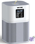 VEWIOR Air Purifiers for Home, Air Purifiers for Large Room up to 1200 sq.ft, H13 True HEPA Air Filter with Fragrance Sponge 6 Timers Quiet Air Cleaner for Pet Dander Wildfire