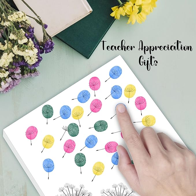 Thank You Gift For Teachers, For Female Teachers, Creative Fingerprint Art Decoration, Thank You Gift For Kindergarten, Elementary School And Junior High School, Suitable For Desktop Ornaments