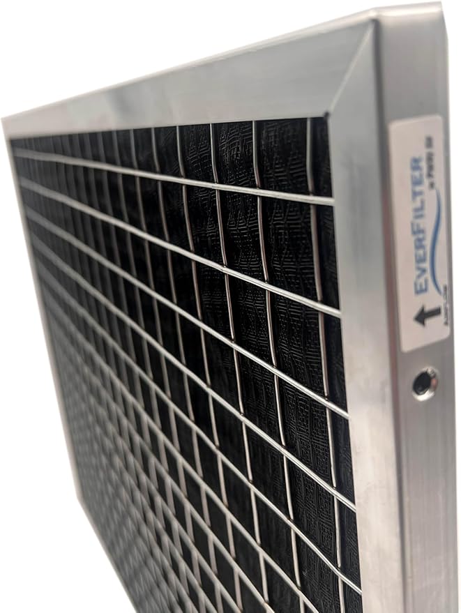 16x16x1 Electro-static Air Filter (1-Ct) AC Furnace Filter, Reusable & Washable 4-Stage Electrostatic Filter for Residential and Commerical HVAC (Actual Size: 15.75 x 15.75 x 0.75 Inches)