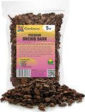 Premium Grade New Zealand Pinus Radiata Bark by Gardenera - Organic Hand Mixed New Zealand Pine Bark for Orchids - Medium Chips 9-12mm - 5 Quart