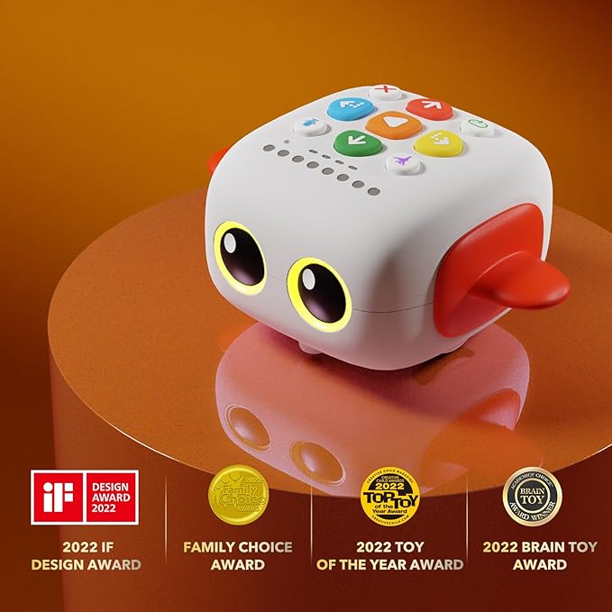 Upgraded Talebot Pro Coding Robot for Kids Aged 3-5, Education & Learning Toys for Toddlers to Learn Early Programming, Screen-Free STEM Robotics for Classroom Pre-k Kids Homeschool