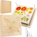 Extra Large Flower Press Kit 10.8 x10.8 inches with Storage Bag, DIY Arts and Craft Kit 10 -Layers, Ideal Gift for Flower & Plant Lovers
