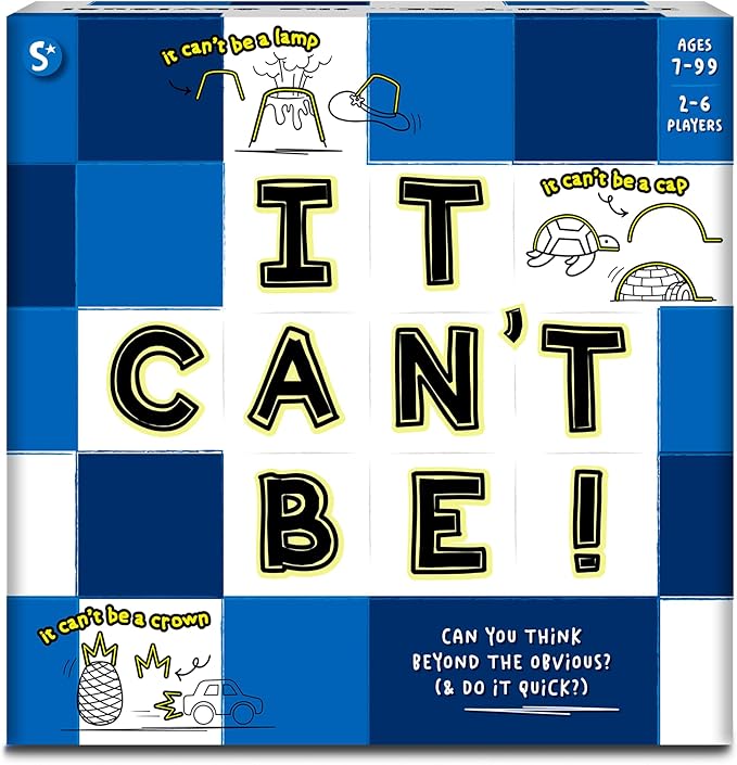 Skillmatics Card & Board Game - It Can't Be, Race to Doodle, Hilarious Drawing Game, Fast-paced Christmas Fun for Families, Parties & Game Nights, Gifts for Kids, Teens, Adults Ages 7, 8, 9, 10 & Up