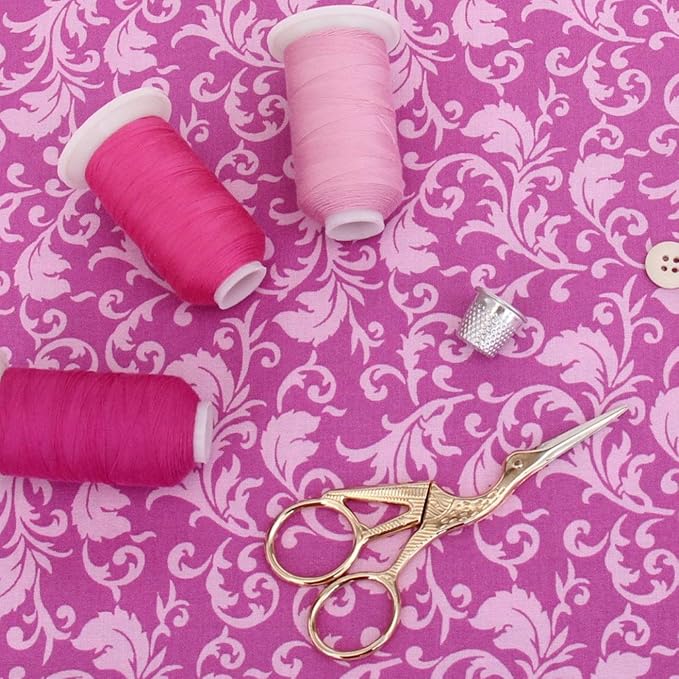 Threadart Polyester All-Purpose Sewing Thread - 600m - 50S/3 - Peapod