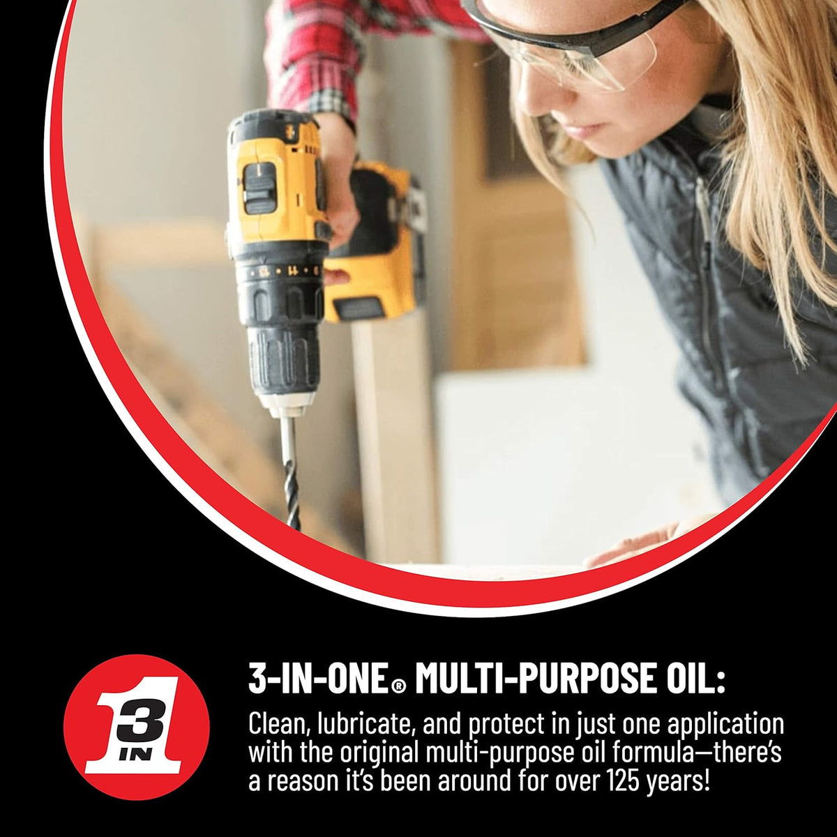 3-IN-ONE Multi-Purpose Oil, 8 OZ [12-PACK]