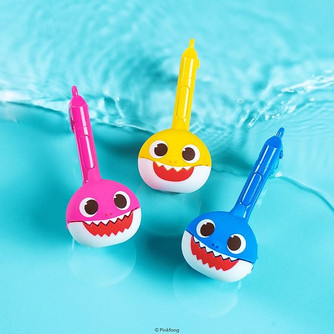 Otamatone Melody [Special Baby Shark Edition] Portable Mini Size Electronic Keychain Musical Toy from Japan – by Maywa Denki [English Instructions] – Mommy Shark