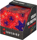 SHASHIBO Shape Shifting Box - Award-Winning Fidget Toy w/ 36 Rare Earth Magnets - Fidget Cube Transforms Into Over 70 Shapes, Sensory Toy Gift for Kids, Teens, and Adults (Fire Goddess)