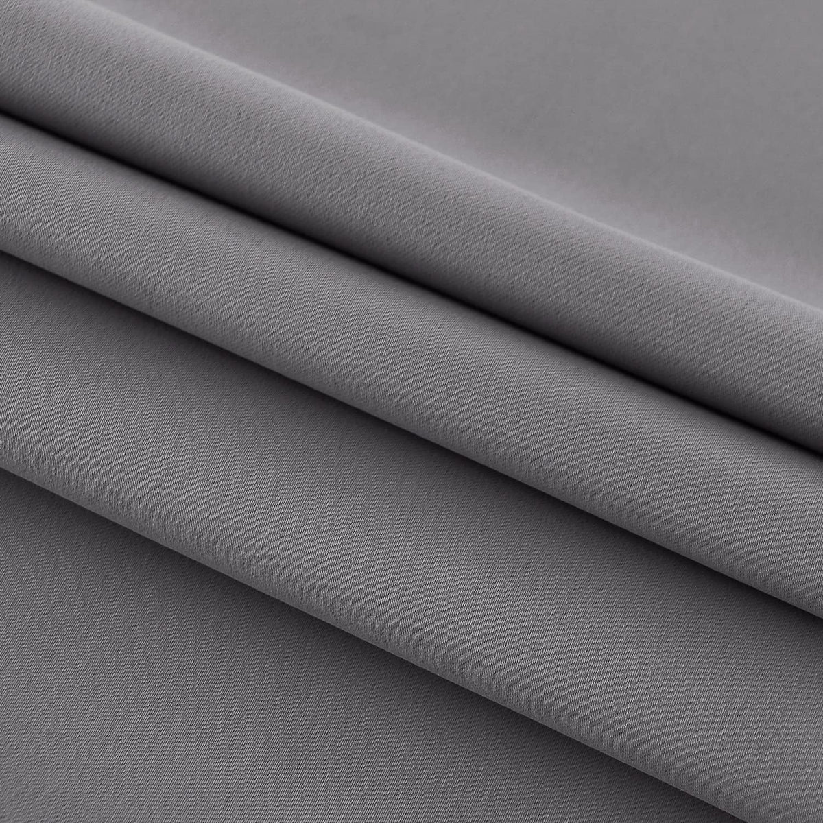 DWCN French Door Curtains – Rod Pocket Thermal Blackout Curtain for Doors with Glass Window, Kitchen and Patio Doors for Privacy, 12 X 72 Inches Long, 1 Curtain Panel with Tieback, Grey