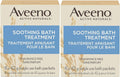 Aveeno Fragrance Free Soothing Bath Treatment, 100% Natural Colloidal Oatmeal, Sensitive Skin Bath Soak for Relief of Dry, Itchy, Irritated Skin Due to Eczema & Hives, Bath Packets, 8 ct. (Pack of 2)