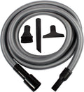 16 Ft. Home Shop Vacuum Extension Hose and Attachment Set