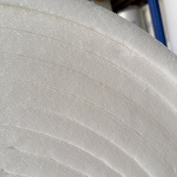 Spray Booth Ceiling Filter, High-Capacity Intake Air Filter for Downdraft Booths (4/case, 26" x 144")