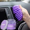 TICARVE Cleaning Gel for Car Detailing Car Vent Cleaner Cleaning Putty Gel Auto Car Interior Cleaner Dust Cleaning Mud for Cars and Keyboard Cleaner Cleaning Slime Purple
