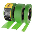 Dura-Gold Green Automotive Masking Tape 3/4, 1-1/2, 2 Inch (0.7", 1.41", 1.88" x 55 Yards), 1 Roll Each - High-Performance, Heat Resistant - Auto Refinish Painting Car Detailing Autobody Painters Tape