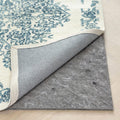 RUGPADUSA - Dual Surface - 9' Round - 1/8" Thick - Felt + Rubber - Non-Slip Backing Rug Pad - Adds Low-Profile Comfort and Protection