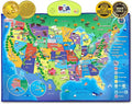 BEST LEARNING i-Poster My USA Interactive Map - Educational Talking Toy for Kids of Ages 5 to 12 Years Old