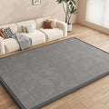 Baby Play Mat for Floor, 1.3'' Thick Memory Foam Tummy Time Mat - Super Soft Coral Velvet Nursery Rug with Non-Slip Backing, Crawling Rug for Toddlers/Infants, Yoga & Tatami Use, 79''x 118''