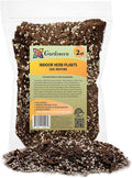 Gardenera Indoor Herb Planters Soil - Specially Blended Mixture for Growing Kitchen Herbs, 2 Quart Bag