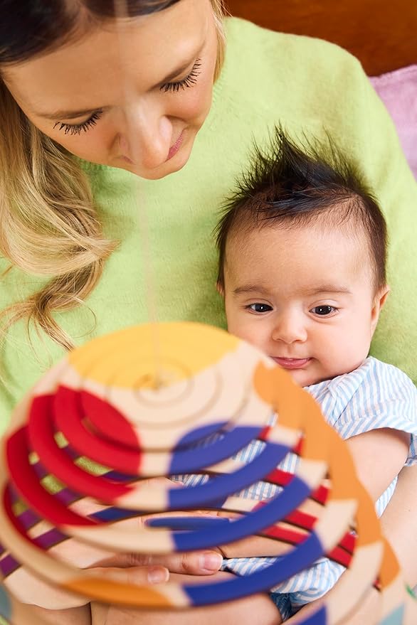 Lovevery, The Newborn Gift Set, Play Gym with Sensory Strands and Looker Play Kit, Baby Development Essentials, Ages 0+