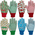 Kids Gardening and Garden Gloves for Toddler,Children's Yard Work Glove,Gift,Cute Pattern,Age3-8