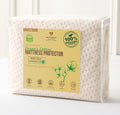 Luxury Waterproof Organic Mattress Protector King - Organic Cotton Breathable Mattress Pad Cover - New 380 GSM Comfort - Deep Pocket - Jersey Cotton Skirt - Fitted Comfort
