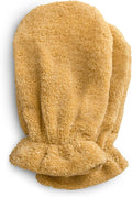 mushie Baby Bath Mitt | Organic Cotton | Pack of 2 (Fall Yellow)
