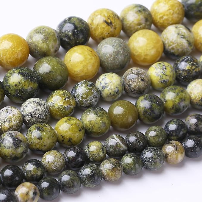 32PCS 12MM Australian Jade Stone Beads Energy Healing Beads for DIY Jewelry Bracelet Necklace Making for Jewelry Making 15Inch