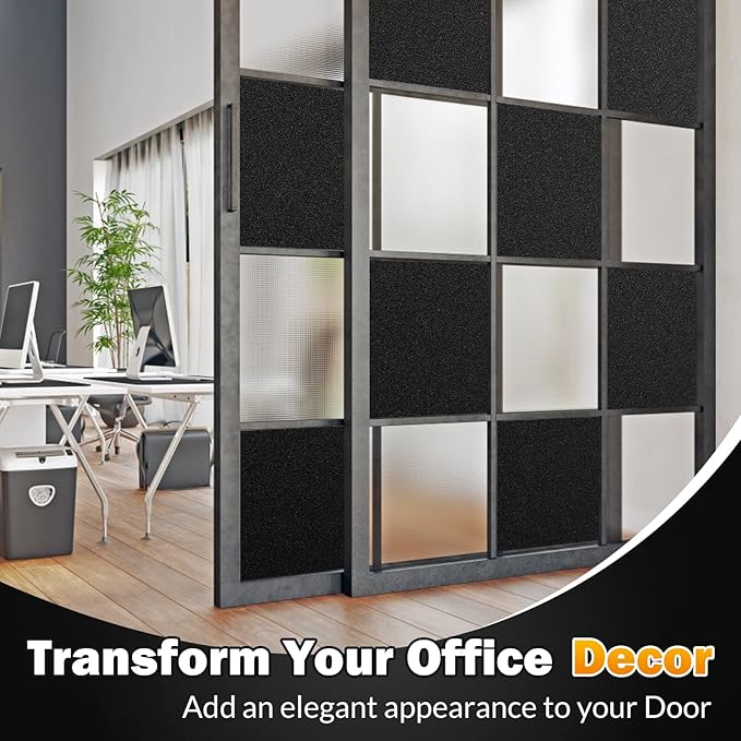 rabbitgoo Blackout Window Film, Sun Heat Blocking Privacy Cover for Glass, Removable Opaque Room Darkening Dark Black Out Window Covers Tint Shades for Home Day Sleep Light Blocker 29.5 x 78.7 Inches