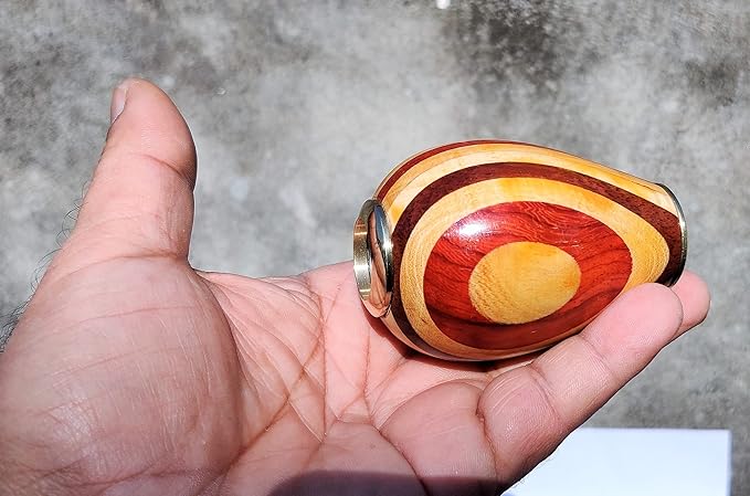 Arch Instruments Egg Shape Wooden Handheld Size Kaleidoscope, Multi, Standard